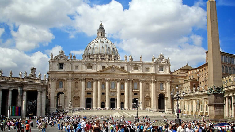 La Basílica de San Pedro en Roma